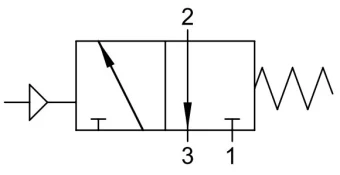 Распределитель с пневмоуправлением Aignep 01V P0 3 NC 02