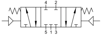 Распределитель с пневмоуправлением Aignep 01V P0 7 СС 02
