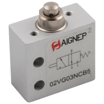 Распределитель с механическим управлением Aignep 02V G0 3 NO B5