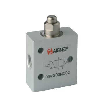 Распределитель с механическим управлением Aignep 03V G0 3 NC 02