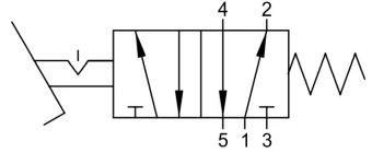 Пневмопедаль Aignep 06V 00 0 00 03