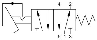 Пневмопедаль Aignep 06V 00 0 00 04