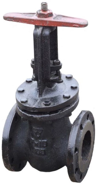 Задвижка чугунная клиновая Ду80 Ру10 (DN80 PN10) 31ч6бр