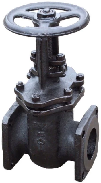 Задвижка чугунная параллельная Ду200 Ру10 (DN200 PN10) 30ч6бр
