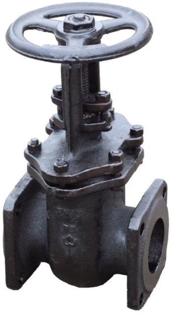 Задвижка чугунная параллельная Ду80 Ру16 (DN80 PN16) 30ч6бр