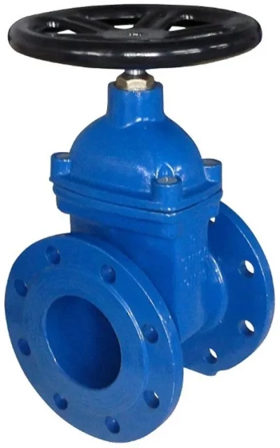 Задвижка чугунная с обрезиненным клином Ду600 Ру10 (DN600 PN10) жидкие неагрессивные среды