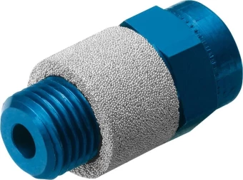 Глушитель алюминиевый с дросселем Festo GRE-1/4