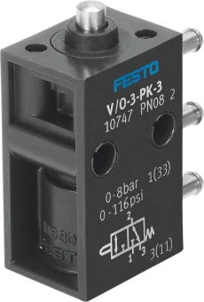 Нажимной распределитель Festo V/O-3-PK-3