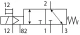 Распределитель с электроуправлением Festo MFH-3-1/8-S-NPT