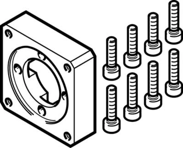 Фланец электродвигателя Festo EAMF-A-28D-35S