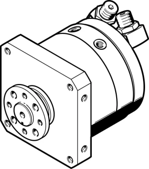 Неполноповоротный привод Festo DSM-T-12-270-P-FW-A-B