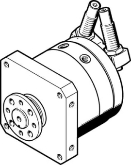 Неполноповоротный привод Festo DSM-T-25-270-CC-FW-A-B