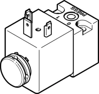 Распределитель с пилотным управлением Festo MDH-3/2-24DC