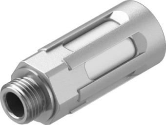 Глушитель алюминиевый резьбовой Festo U-1/8-B-NPT