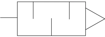 Глушитель алюминиевый резьбовой Festo U-1/4-B-NPT