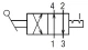 Распределитель с ручным управлением Aignep 12V2 L1 4 NO 04