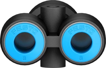 Тройник цанговый переходной Festo QSY-12-8
