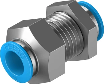 Муфта цанговая для панельного монтажа прямая Festo QSS-12-F