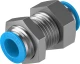 Муфта цанговая для панельного монтажа прямая Festo QSS-12-F
