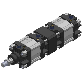 Сдвоенный пневмоцилиндр Pneumax 1320.80.0050.G