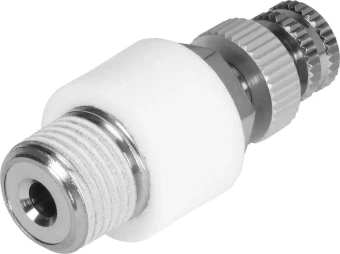 Глушитель алюминиевый с дросселем Festo VFFK-C-K-R18-P