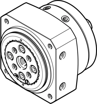 Неполноповоротный привод Festo DSM-12-270-HD-A-B