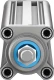 Стандартный пневмоцилиндр Festo DSBC-32-500-PPSA-N3