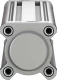Стандартный пневмоцилиндр Festo DSBC-40-500-PPVA-N3