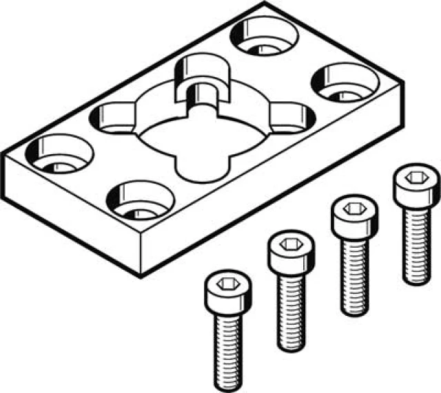 Фланцевое крепление Festo DAMF-F7-20