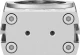Неполноповоротный привод Festo DRRD-20-180-FH-Y9A