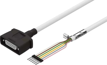 Кабель электродвигателя Festo NEBM-S1G15-E-1.5-Q7-LE6