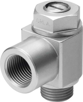 Дроссель с обратным клапаном Festo GRLZ-1/8-B