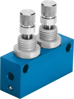 Дроссель с обратным клапаном Festo GR-M5X2-B