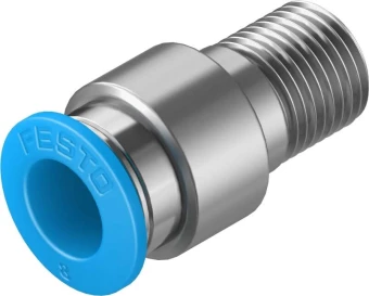 Штуцер цанговый с внешним шестигранником Festo QS-1/8-8-I