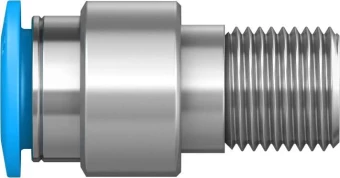 Штуцер цанговый с внешним шестигранником Festo QS-1/8-8-I