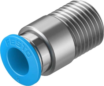 Штуцер цанговый с внешним шестигранником Festo QS-1/4-8-I