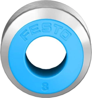 Штуцер цанговый с внешним шестигранником Festo QS-3/8-8-I
