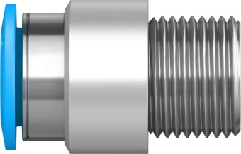 Штуцер цанговый с внешним шестигранником Festo QS-3/8-12-I