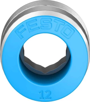 Штуцер цанговый с внешним шестигранником Festo QS-1/2-12-I