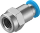 Штуцер цанговый с внутренней резьбой Festo QSF-1/8-6-B