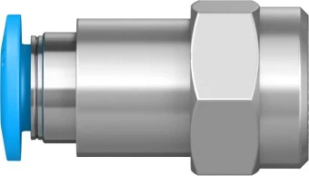 Штуцер цанговый с внутренней резьбой Festo QSF-1/8-6-B