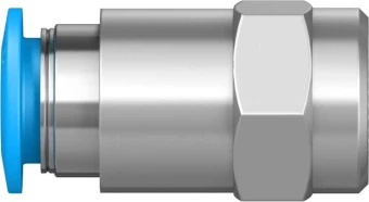 Штуцер цанговый с внутренней резьбой Festo QSF-1/8-8-B