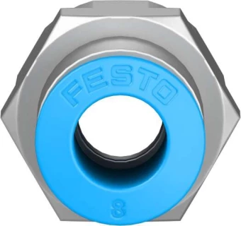 Штуцер цанговый с внутренней резьбой Festo QSF-1/4-8-B