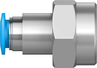 Штуцер цанговый с внутренней резьбой Festo QSF-3/8-8-B