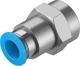 Штуцер цанговый с внутренней резьбой Festo QSF-3/8-10-B