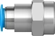 Штуцер цанговый с внутренней резьбой Festo QSF-3/8-10-B
