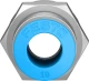 Штуцер цанговый с внутренней резьбой Festo QSF-3/8-10-B