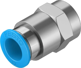 Штуцер цанговый с внутренней резьбой Festo QSF-3/8-12-B