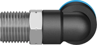Штуцер цанговый угловой Festo QSL-1/8-6