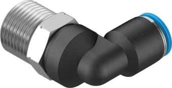 Штуцер цанговый угловой Festo QSL-3/8-8
